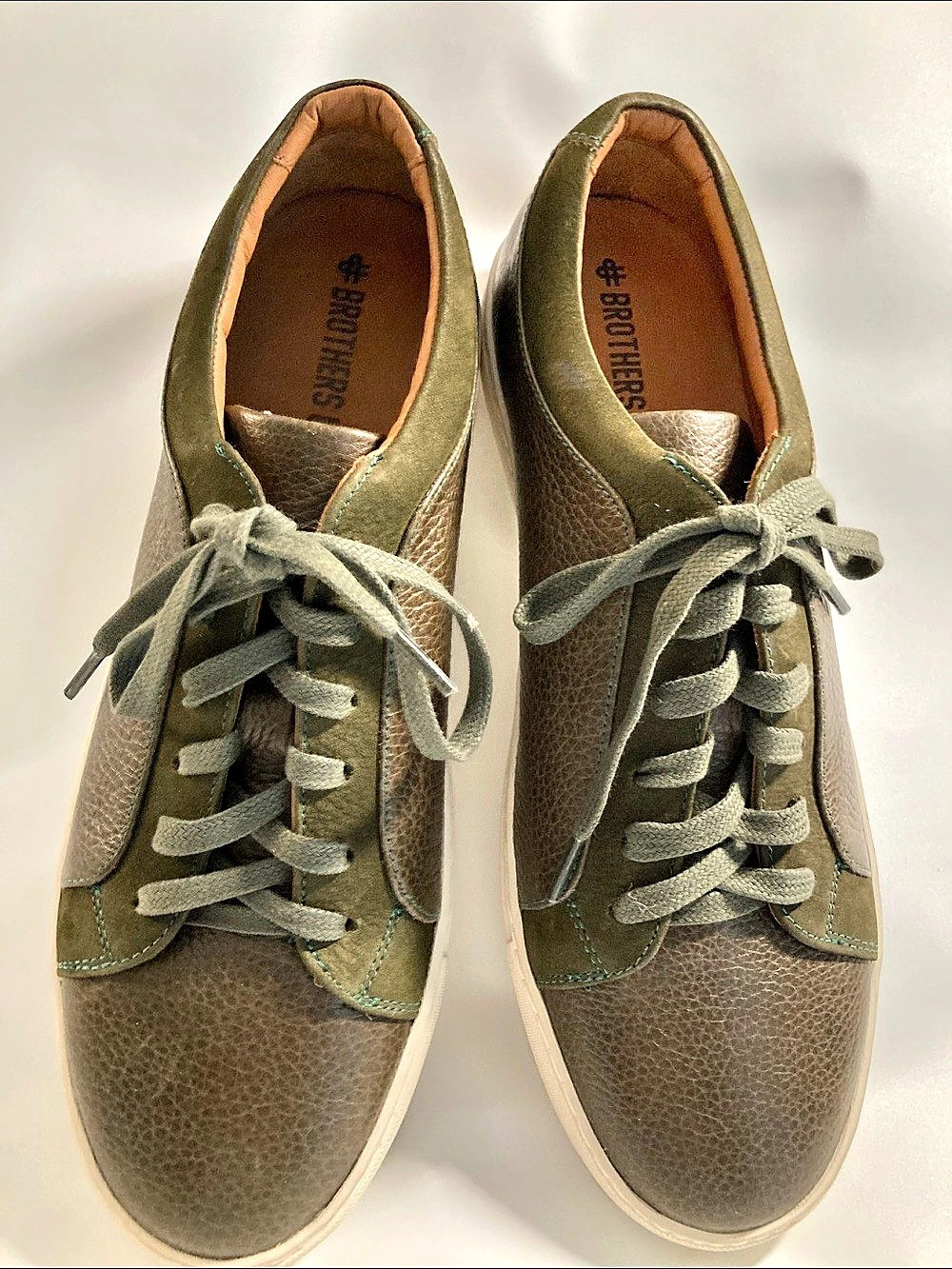 Brothers United Leather and Suede Sneakers Sz 9